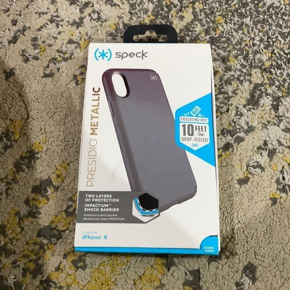 speck Other - Speck presidio metallic iPhone X case